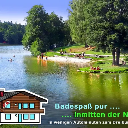 Bayerischerwald-ferien-blockhaus-panoramablick-grafenau Haus Im Wald-vogelthenne 19, Fast Alleinlage-ilztal-blick Naehe Rothauer, Saldenburger, Ebenreuther Und Eginger Im Dreiburgenland, Unweit Der Dreifluesse-stadt Passau An Der Donau Und Il Grafenau (Bavaria)