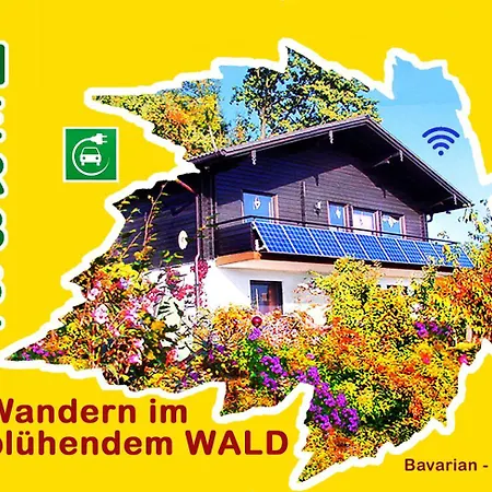 Bayerischerwald-ferien-blockhaus-panoramablick-grafenau Haus Im Wald-vogelthenne 19, Fast Alleinlage-ilztal-blick Naehe Rothauer, Saldenburger, Ebenreuther Und Eginger Im Dreiburgenland, Unweit Der Stadt Passau An Der Donau Und Ilz Grafenau (Bavaria)
